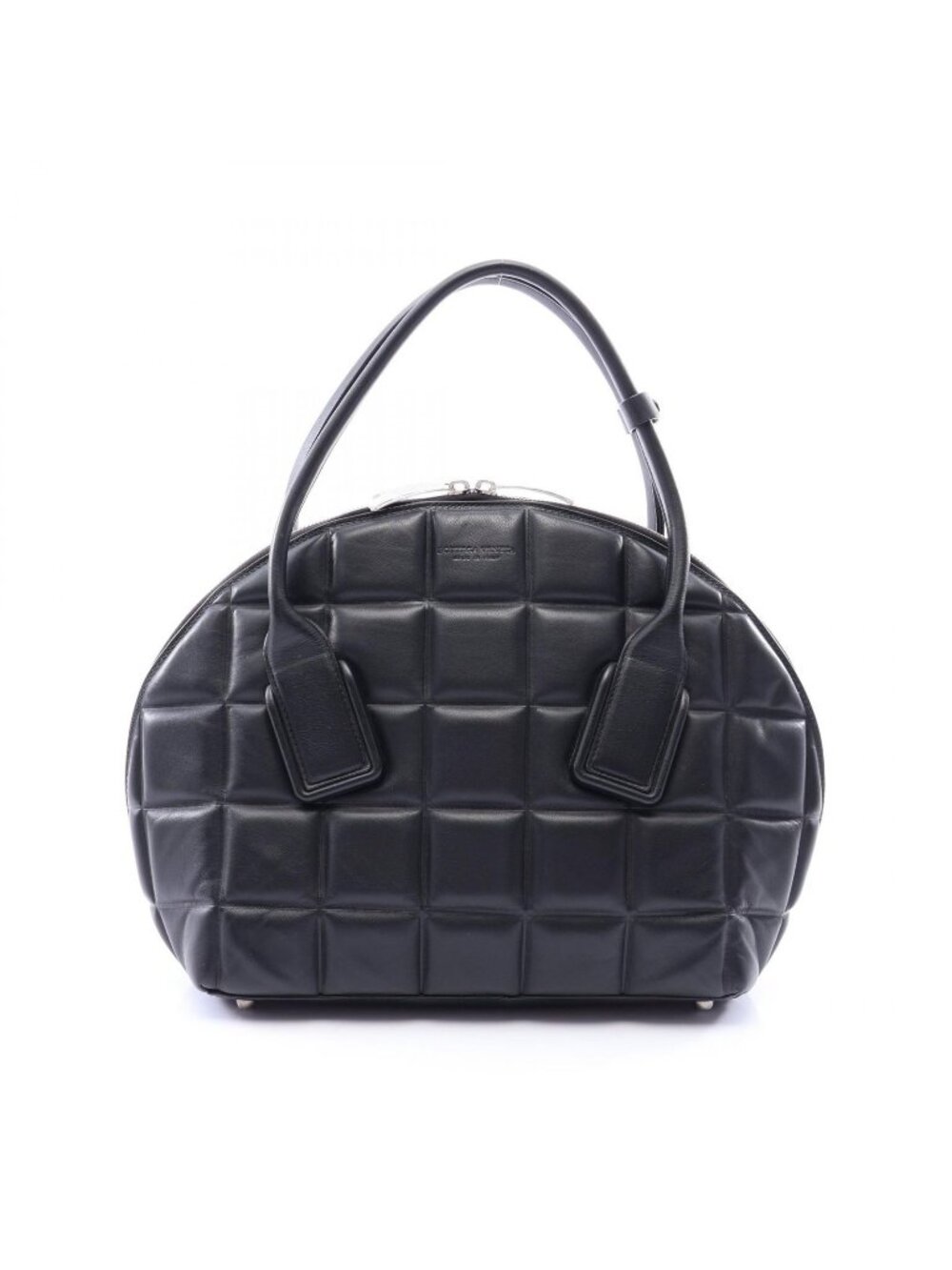 Bottega Veneta Handbag the Swoop Medium 2-Way Black Leather